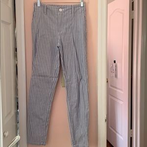 Striped Ankle Pant
